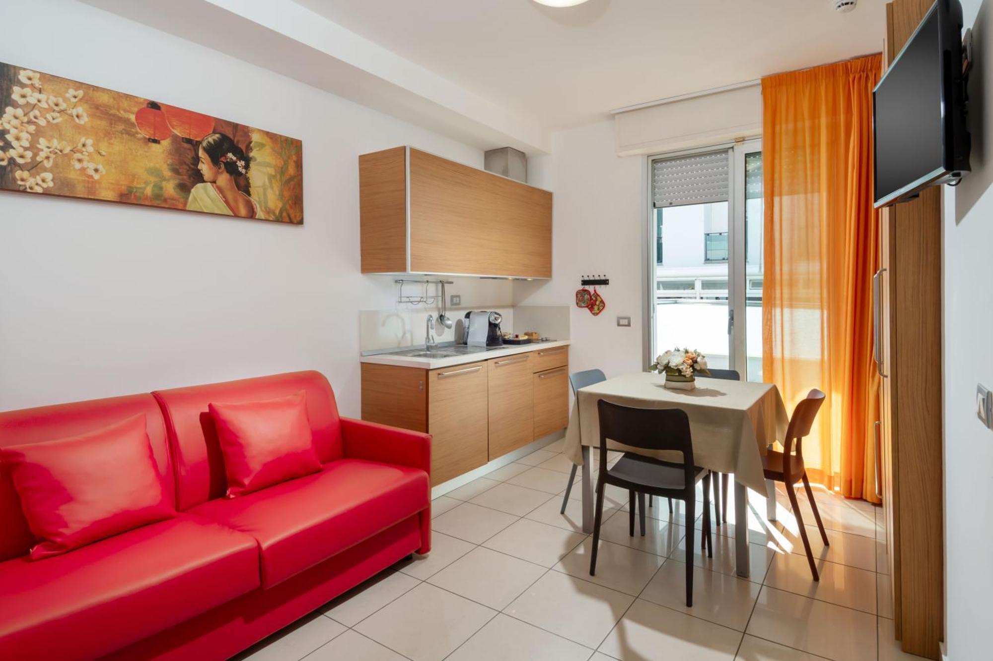 Residence Marzia Rimini Bagian luar foto